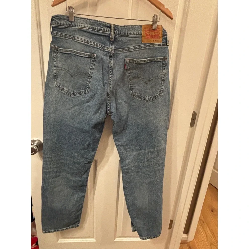 Levis 541 Athletic Taper Jeans Mens 36x32 Medium Wash Blue Denim Pants